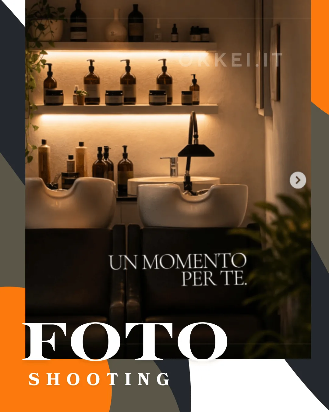 Foto da shooting per la gestione social a Roma